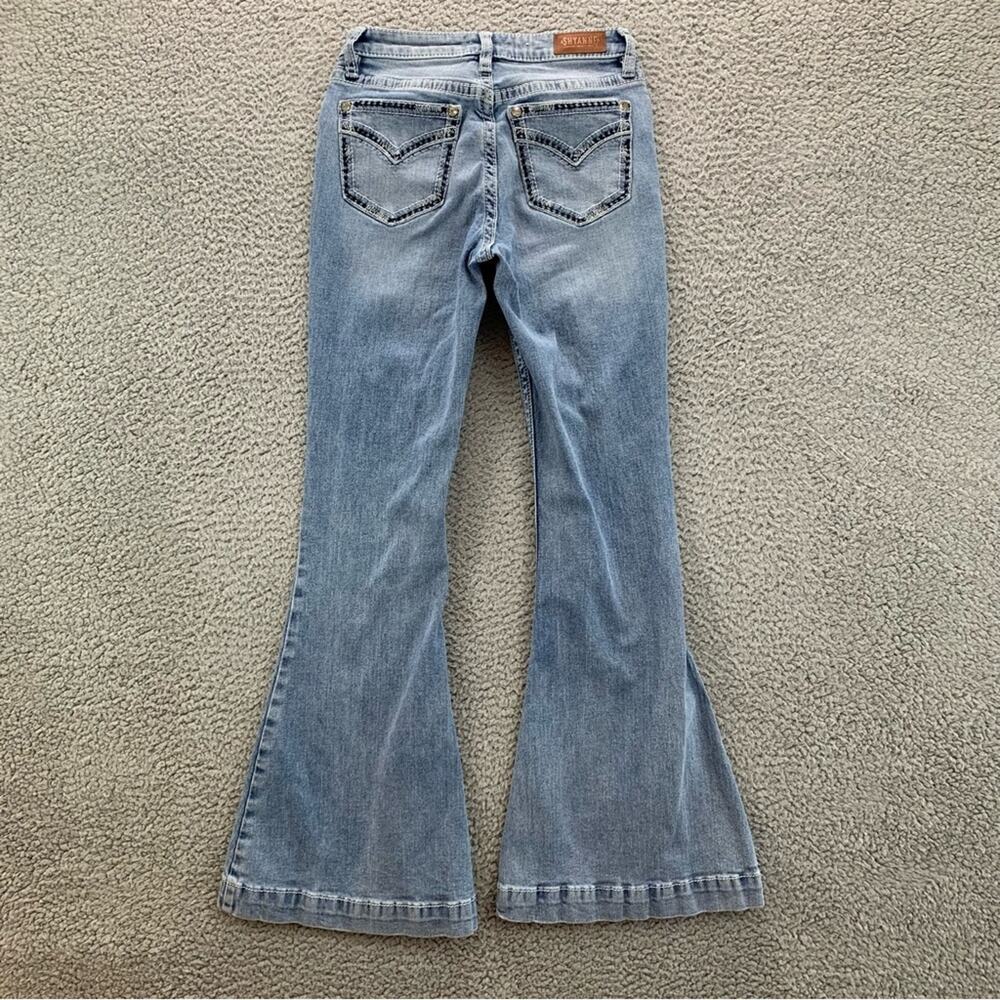 Shyanne Light Blue Flare Jeans - Picture 3 of 15